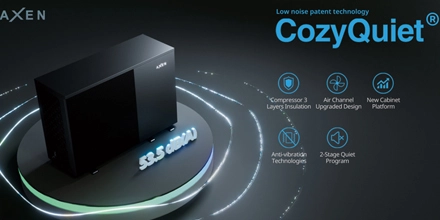 Apresentando a mais recente conquista da AXEN: The 'CozyQuiet®Tecnologia